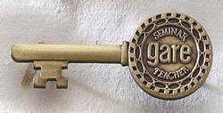 Economical Die Struck Iron Lapel Pin in Antique Finish
