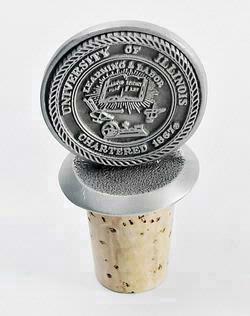 Bottle Stopper w/ Cast Emblem