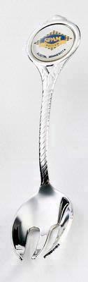 Demi Fork Souvenir Collectible w/ PhotoEmblem, 3-1/2