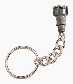 Marken Design 6-Blade Drill Bit Cast Key Tag