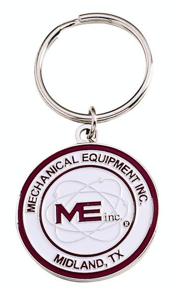 Economical Die Struck Iron Key Tag