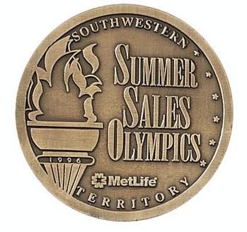 Economical Cast Zinc Alloy Coin / Medallion
