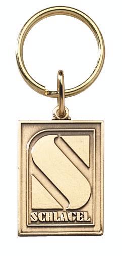 Economical Die Struck Brass Key Tag