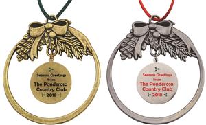 Pine Cone with Dangle Marken Design Cast Ornament