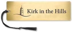 Jumbo Tassel Silk Screened Bookmark