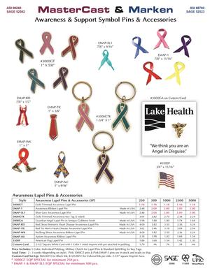 Awareness Lapel Pins & Accessories